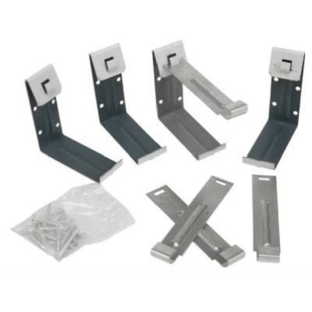 AMERIMAX HOME PRODUCTS 4Pk4" Whtfascia Bracket 19020